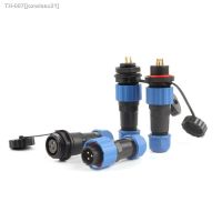 ✕☜ SP16 IP68 Waterproof Connectors Cable Connector Plug Socket Panel Mount Wire Aviation Plug Male and Female 2 3 4 5 6 7 9 Pin