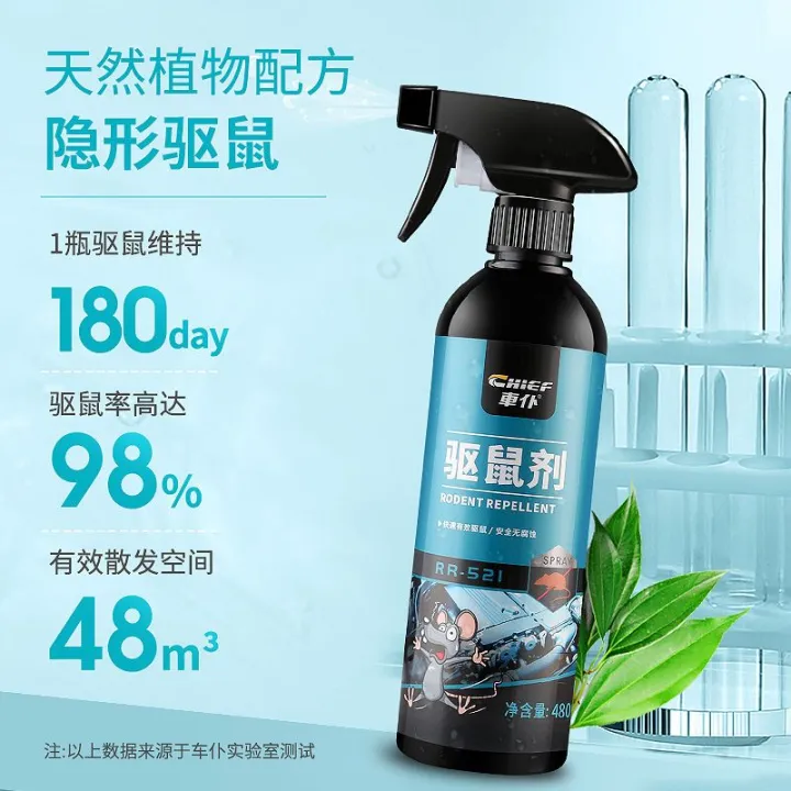 Rat & Mouse Repellent Spray - Bergamot (480ml) | Lazada