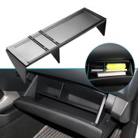 Glove Box Organizer Insert Sorting Partition Tidying Storage Box for Nissan Navara NP300 D23 2015-2019