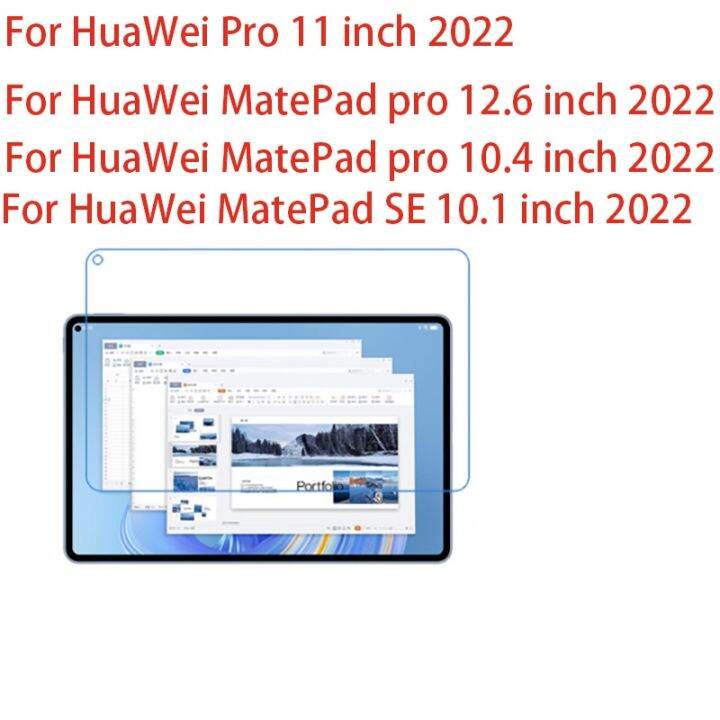 bottles-electron-huawei-ปกป้องหน้าจอสำหรับด้าน5ชิ้น-ล็อตสำหรับ-mediapad-pro-11-2022-matepad-10-4-2022-matepad-pro-12-6-matepad-se-10-1-2022แท็บเล็ต