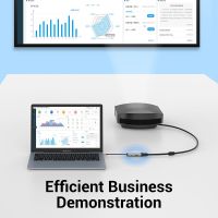 Vention อะแดปเตอร์แปลง USB-C เป็น HDMI VGA USB 3.1 Type-C PD พอร์ตชาร์จ สำหรับ TGSTFATDATDB