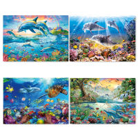 DIY 5D Diamond Painting Sea World Series Full Drill Square Round Embroidery Mosaic Art Picture Of Rhinestones Home Decor Gifts