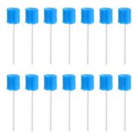 ▤✷☢ 30PCS/100pcs Disposable Sponge Stick Mouth Care Cleaning Sponge Tooth Cleaning Sponge Stick Oral Care Swab Sponge Stick