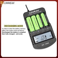 UMMEAX อัจฉริยะอัจฉริยะอัจฉริยะ 1.2โวลต์/1.5โวลต์ Ni-MH ที่ชาร์จ USB ที่18650 แบตเตอรี่แบบชาร์จไฟได้ เครื่องชาร์จแบตเตอรี่