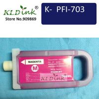 Kldink - Pfi-703m สีม่วงแดงที่เข้ากันได้ถังหมึกหมึก2965b001 Pfi703สำหรับ Imageprograf Ipf815 Ipf825 Ipf810 Ipf820