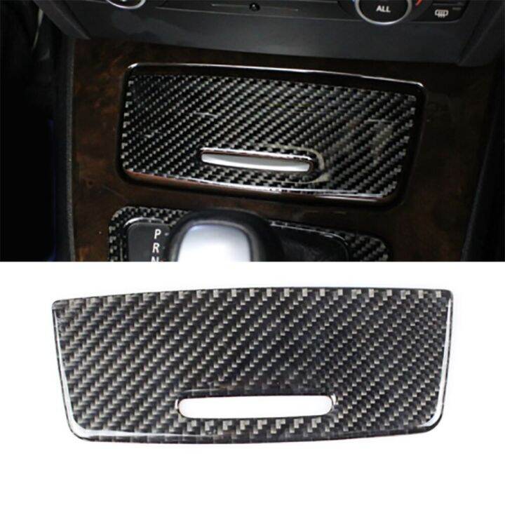 car-styling-carbon-fiber-cigarette-lighter-panel-trim-cover-for-bmw-3-series-e90-e92-e93-2005-2012