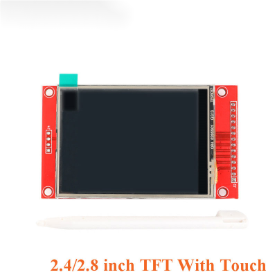 2.4นิ้ว2.8นิ้วสี TFT LCD โมดูลจอแสดงผล240X320 2.4 "; 2.8"; อินเตอร์เฟซ SPI ไดรฟ์ ILI9341ที่มี: สัมผัส