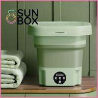 SUN BOX เอบีเอสเอบีเอส ความจุสูงมาก มัลติฟังก์ชั่ เครื่องใช้ในบ้าน เครื่องซักผ้าพับได้ อุปกรณ์ซักรีด เครื่องซักเครื่อง ถังซักผ้า