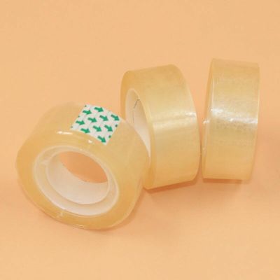Transparent Tape Clear Tape for Office Home  School 1/2/8 Rolls  20m x 18mm Adhesives Tape