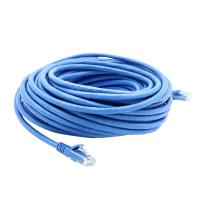 ?ลดตาแตก?!! สาย LAN CAT6 FIBRECONNEX 20 ม. สีฟ้า สาย LAN LAN CABLE FIBRECONNEX CAT6 20M BLUE