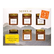 Hộp Quà Tặng Mật Ong, Premium Honey Selection Gift Set, 6 Hũ 420g - MIELE