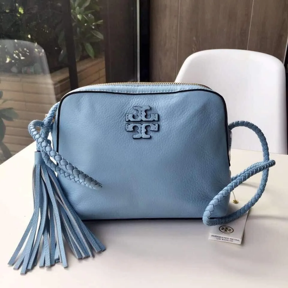 .Y . Taylor Leather Women's Camera Bag - Light Blue | Lazada PH