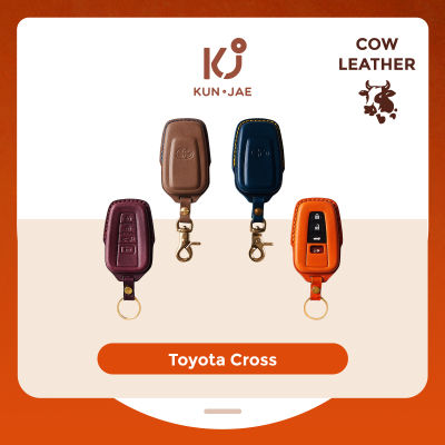 Toyota Cross/Camry/C-HR - Buttero Leather เคสกุญแจรถยนต์หนังวัวแท้นำเข้าจากอิตาลี