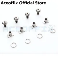 Aceoffix Bicycle bolt Brake Titanium Bolt Before 2017 Titanium Alloy Full Set Screws Nuts