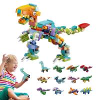 Dinosaur World Advent Calendar Christmas Gift of 24 Dinosaur Toys &amp; Figures Daily Surprise Mini Dinos and Gate Pieces for Preschool Kids enjoyment