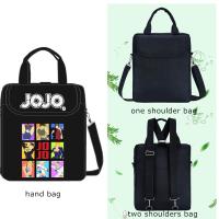 Customized Jojo Bizarre Adventure Backpack Teens School Crossbody Bag Girls Boys Versatile Shoulder Bags