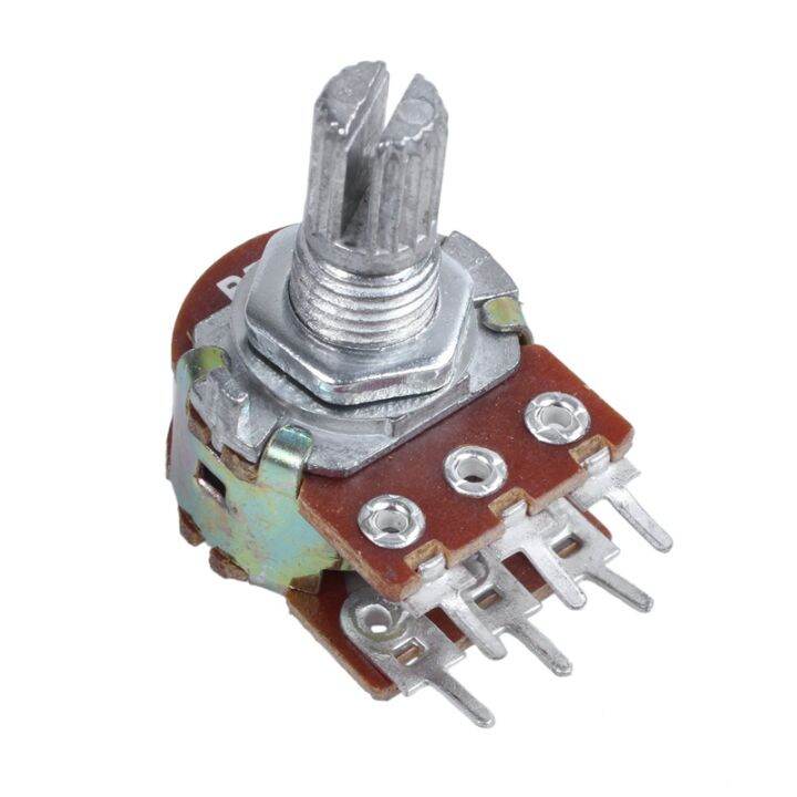 1-pcs-silver-metal-b50k-50k-ohm-6-pin-dual-trim-potentiometer-3-8-2-8-1-7cm