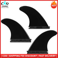 Tri Fin 4.37 Surfing Tri Fin Set Surfboard Fins Thruster 3แพ็ค