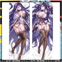 Genshin Impact Raiden Shogun Beelzebul Dakimakura คอสเพลย์ปลอกหมอนกอด Anime Body ปลอกหมอน Otaku