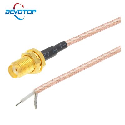 ✗✵ 1pcs Single End SMA Female to PCB Solder Pigtail RG316 Cable for WIFI Wireless Router GPS GPRS Low Loss Jack Plug Wire Connector