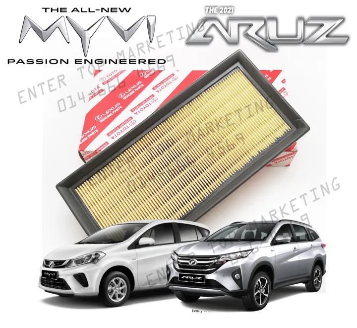 Denso Air Filter Perodua aruz myvi 2018 Third generation M800 2NR FE