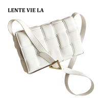 ↯LENTE VIE LAสานFlapกระเป๋าสแควร์Crossbodyกระเป๋า2020ใหม่หนังพียูคุณภาพสูงผู้หญิงDesignerกระเป๋าถือไหล่Messengerกระเป๋าสะพายไหล่กระเป๋า