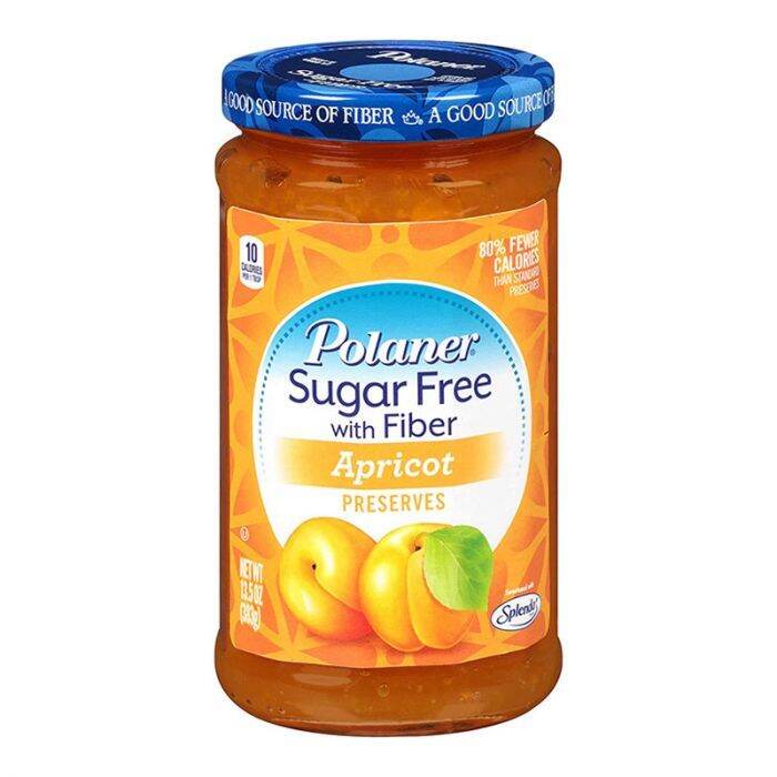 Polaner Sugar Free Sandwich Spread Apricot Jam Diabetic Friendly Food Polaner Sugar Free