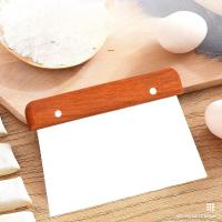 Stainless Steel Hand Rolling Dough Cutting Knife Dough Flour Cutter Flat Knife Cream Spatula Baking Soap Cutting Knife