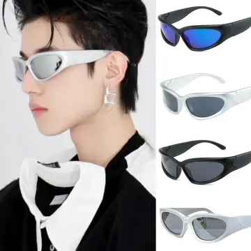 Votange Anime Doflamingo Glasses Funny One Piece Joker Alien Cosplay Anime  Sunglasses UV400