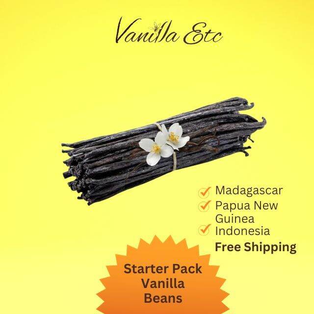 Vanilla Beans Starter Pack 30gr (Madagascar, Tahitian, Papua New Guinea) Lazada Singapore