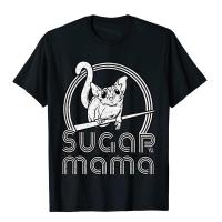 Sugar Mama ตลก Sugar Glider เสื้อสำหรับ Sugar Glider Moms ผ้าฝ้ายผู้ชาย T เสื้อ Slim Fit เสื้อยี่ห้อใหม่ Normcore