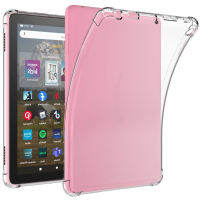 NINKI เข้ากันได้กับคินเดิ้ลไฟร์ HD 8 Casing Tablet ใหม่ทั้งหมด,เคสคินเดิ้ลไฟร์ HD 8 Plus,TPU นุ่มกรอบหลังบางเฉียบ,เคสคลุมใสกันกระแทกสำหรับแท็บเล็ตคินเดิ้ลไฟร์ HD 8