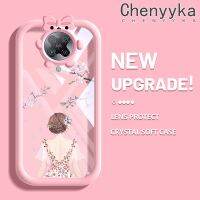 เคส Chenyyka สำหรับ Xiaomi Poco F2 Pro Redmi K30 Pro เคสซูมได้ลายการ์ตูนเด็กผู้หญิงสีสันสดใสเคสโทรศัพท์นิ่มแบบใสสร้างสรรค์น่ารักลายสัตว์ประหลาดน้อยเลนส์กล้องถ่ายรูปป้องกันซิลิโคนใสกันกระแทก