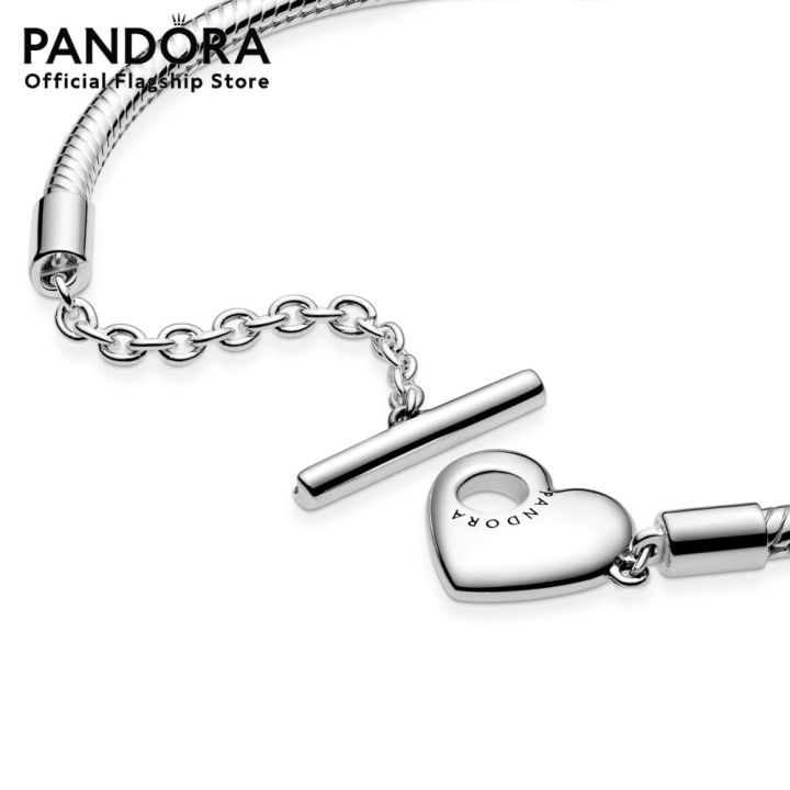 pandora-moments-heart-t-bar-snake-chain-bracelet