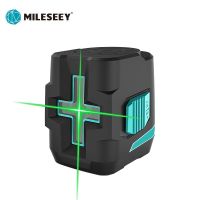 Mileseey 2 Line Laser Level Green Laser Level Level Self Leveling Laser Level Horizontal And Vertical Cross Laser Machin Tool