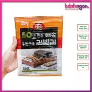 Rong Biển Cuộn Cơm Kimbap,Shushi HAESONG Gói 10 Lá 23g