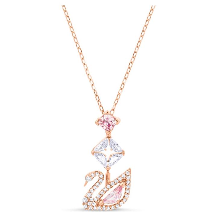 ของแท้-100-swarovski-สร้อยคอ-swarovski-แท้-dazzling-swan-y-necklace-จี้หงส์-ส้อยคอแฟชั่น-สร้อยคอพร้อมจี้-พร้อมจัดส่งจากประเทศไทย