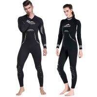 [COD] Bart one-piece wetsuit 3MM thick section warm surfwear men and women long-sleeved jellyfish clothes