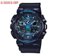 นาฬิกา CASIO G-SHOCK รุ่น GA-100CB-1A ดำพรางน้ำเงิน ของแท้ประกันศูนย์ CMG 1ปี