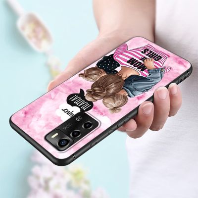 Mobile Case For ZTE Blade A72 4G Back Phone Cover Protective Soft Silicone Black Tpu Cat Tiger