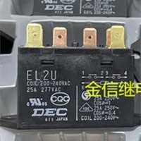 2ชิ้น EL2U 200-240VAC รีเลย์6Pins