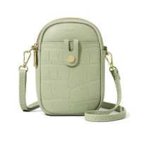 Women mini shoulder bag fashion yellow green small crossbody bag High Quality Cell Phone Pocket luxury leather purse women gift