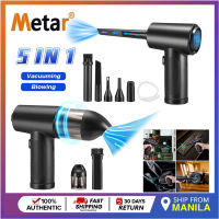 Metar C19 suction and blowing machine Electric Air Duster for Keyboard Cleaning, Rechargeable 6000mAh Battery, Cordless, Powerful, Energy-Efficient, Replaces Compressed Gas Cans, Air Blower for Electronics, Computers，Succulence Blow off the water droplet