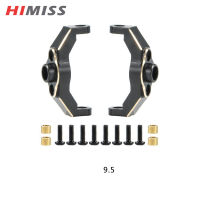 HIMISS รถ Rc บล็อกล้อยางฮับซี9733อะไหล่ทองเหลืองใช้ได้กับรถแทร็กซาส TRX4M 1/2ตีนตะขาบ RC อุปกรณ์อัพเกรดรถยนต์