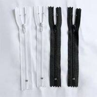 10 Pieces YKK3 Nylon Closed Tail Zipper Trouser Placket Zipper Short Skirt Pouch 15cm Black and White! Door Hardware Locks Fabric Material