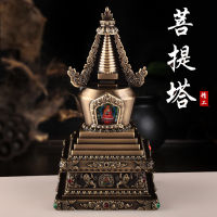 Authentic Store Hengjia พุทธศาสนา Vintage Blue เจดีย์ Tantric ครัวเรือน Enshrinement Stupa พุทธอุปกรณ์ Gadang เจดีย์ Stupa พระพุทธรูปทิเบตเนปาล