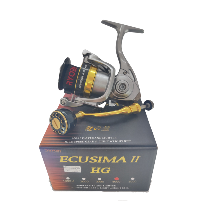 Ryobi Ecusima II HG Spinning Reel | Lazada