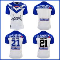 2021 CANTERBURY BULLDOGS NRL HOME JERSEY 2021/2022 Banktown Bulldogs รักบี้การฝึกอบรมกางเกงขาสั้น JERSEY ขนาด S--5XL