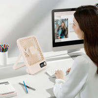 KAIMEIDI ตั้งโต๊ะ เงียบพกพาได้แบตเตอรี่ยาวมากชาร์จ USB