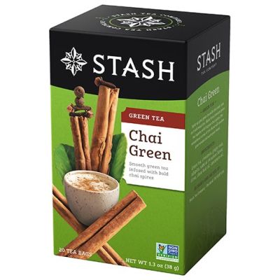 Premium for U📌ชา Stash Tea Box  TEA BOX ชาอเมริกา 35 รสแปลกใหม่ ชาดำ ชาเขียว ชาผลไม้ และชาสมุนไพรจากต่างประเทศ 📌 Chai Green